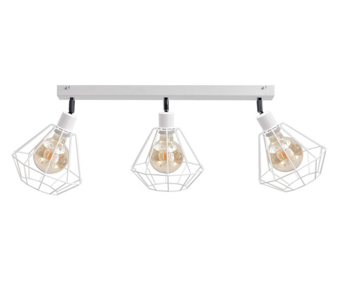 Sprawdź Spot sufitowy Keter Lighting FOSKAL 463 biały, 3×E27, 65 cm