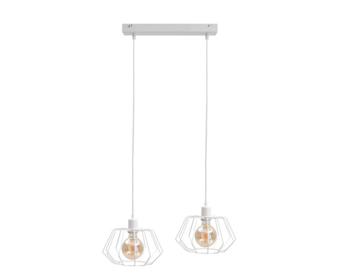 Sprawdź Lampa wisząca 2xE27 LUNA WHITE