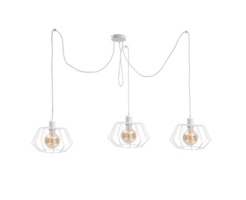 Sprawdź Lampa wisząca 3xE27 LUNA WHITE