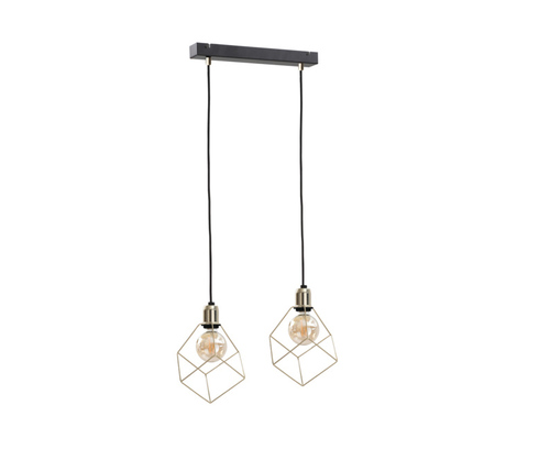Sprawdź Lampa wisząca 2xE27 TAHO GOLD