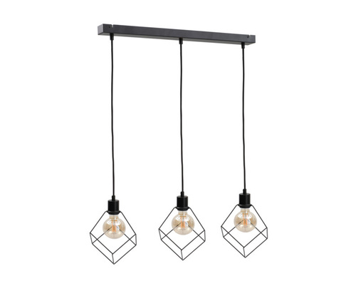 Sprawdź Lampa wisząca 3xE27 RUBEN BLACK