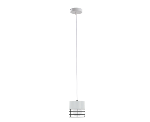 Sprawdź Lampa wisząca Keter Lighting OHIO 785, biało-czarna, 1×E27