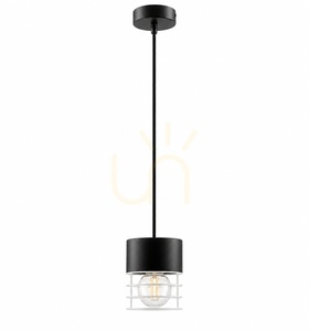 Lampa wisząca Keter Lighting MAO 856, czarno-biała, 1×E27 small 1