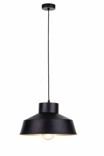 Sprawdź Lampa wisząca Keter Lighting MOON BLACK/GOLD 1xE27 155