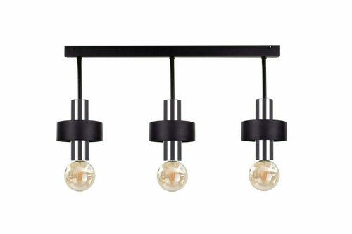 Sprawdź Lampa sufitowa 3xE27 UNICA BLACK/SILVER