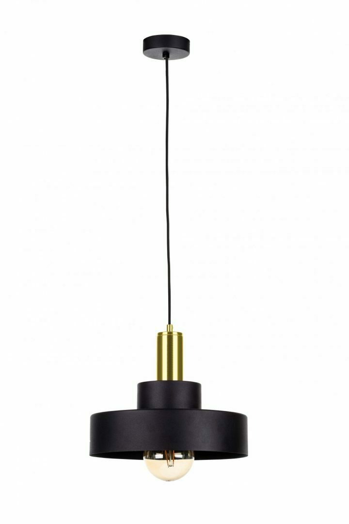 Sprawdź Lampa wisząca 1xE27 GIZA BLACK/GOLD Lampa wisząca 1xE27 GIZA BLACK/GOLD