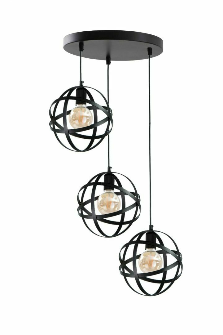 Sprawdź Lampa wisząca 3xE27 POLA BLACK Lampa wisząca 3xE27 POLA BLACK