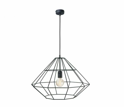 Sprawdź Lampa wisząca Keter Lighting KIRA 185, czarna, 1×E27, 52 cm
