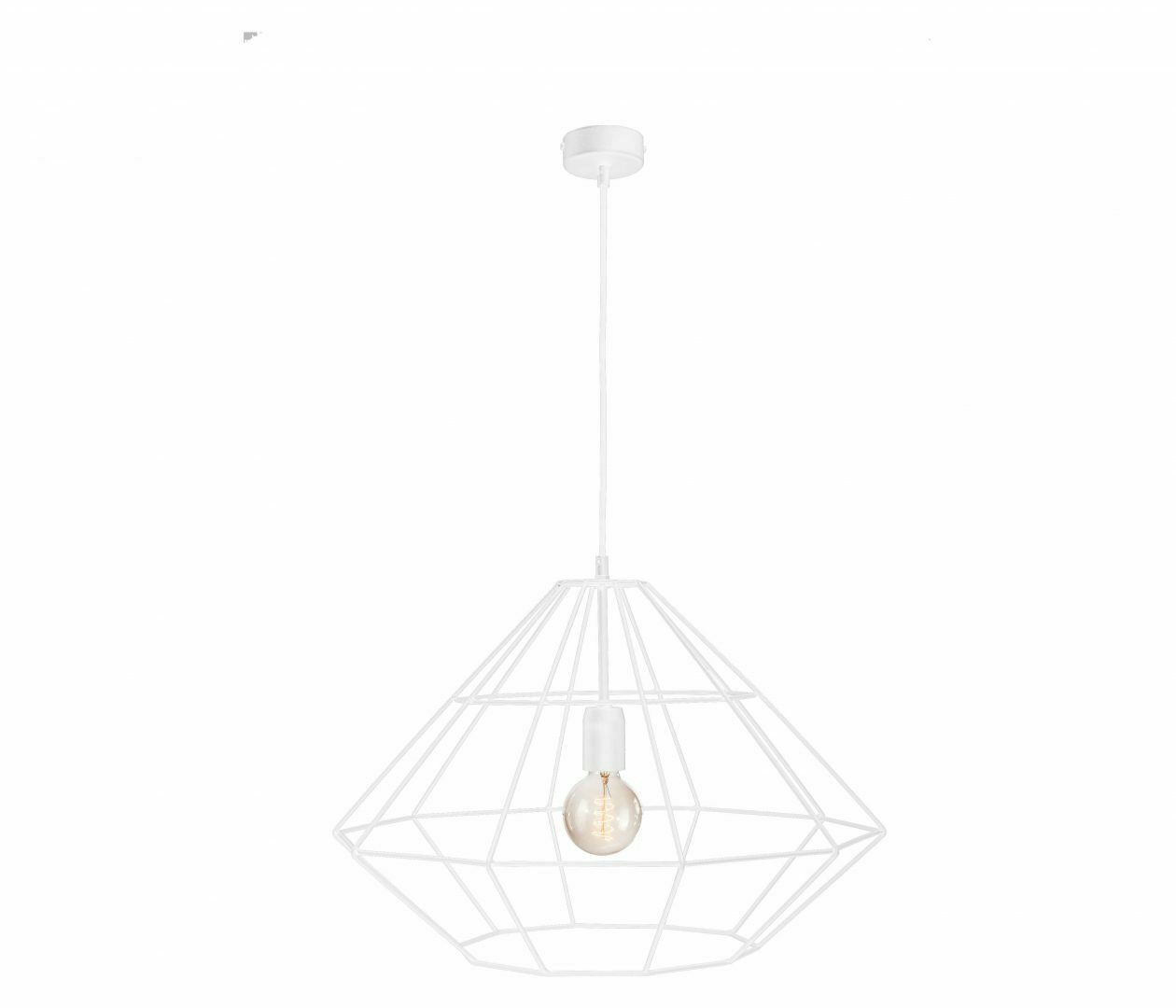 Sprawdź Lampa wisząca 1xE27 KIRA WHITE Lampa wisząca 1xE27 KIRA WHITE