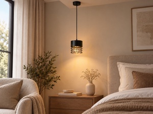 Lampa wisząca Keter Lighting ELLE 1142, czarna, 1×E27 small 3