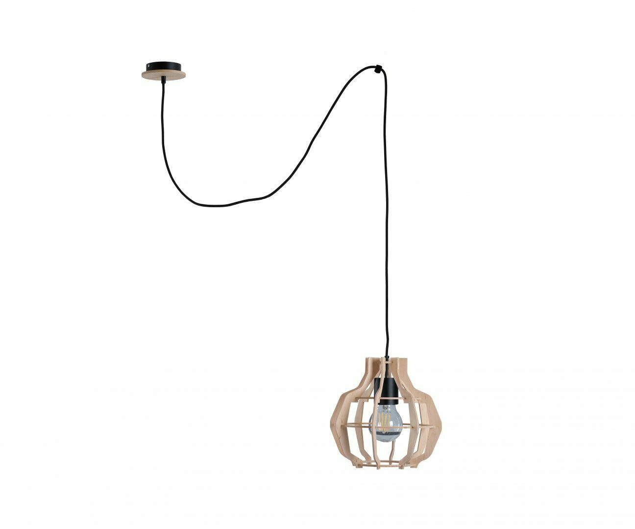 Sprawdź Lampa wisząca 1xE27 BENTO SMALL NATURAL LONG 653 Lampa wisząca 1xE27 BENTO SMALL NATURAL LONG 653