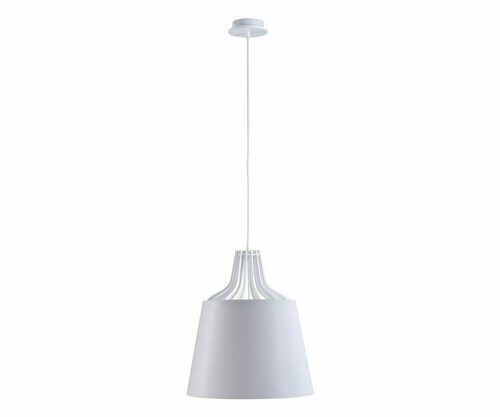 Sprawdź Biała lampa wisząca Keter Lighting LEA 705 1×E27 maks. 60 W Ø38 cm