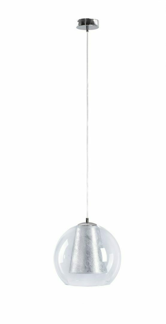Sprawdź Lampa wisząca 1xE27 KULA SILVER 160 Lampa wisząca 1xE27 KULA SILVER 160