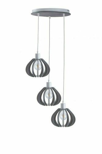 Sprawdź Lampa wisząca 3xE27 NICOLETA GREY 836