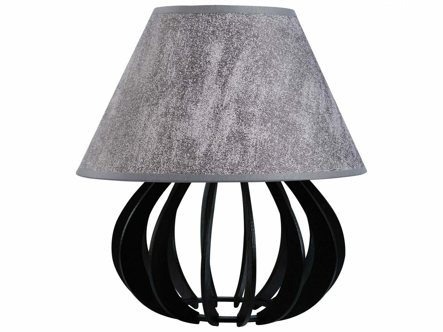Sprawdź Lampka nocna 1xE27 NORA BLACK GREY II 961 Lampka nocna 1xE27 NORA BLACK GREY II 961