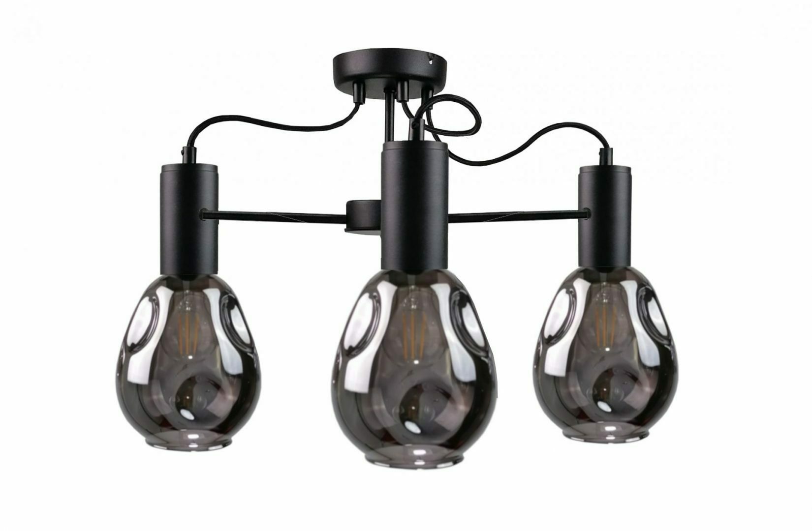 Sprawdź Lampa sufitowa 3xE27 KARI BLACK Lampa sufitowa 3xE27 KARI BLACK