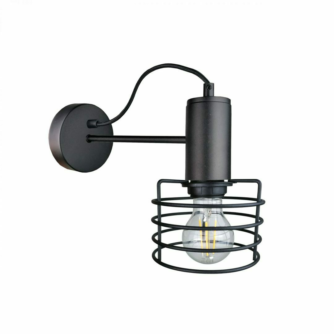 Sprawdź Kinkiet 1xE27 RUNE BLACK Kinkiet 1xE27 RUNE BLACK