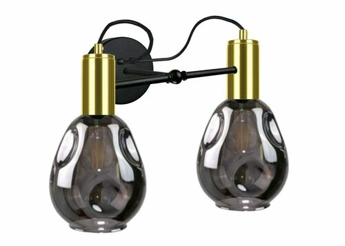 Sprawdź Kinkiet 2xE27 KARI BLACK/GOLD