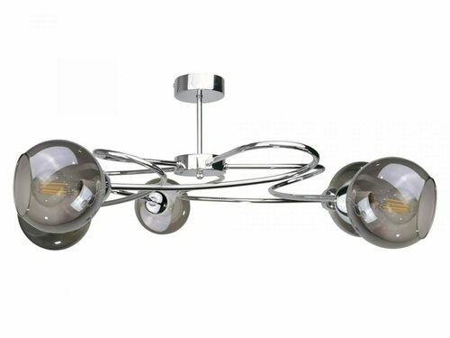 Sprawdź Lampa sufitowa 5xE27 BLOM SILVER