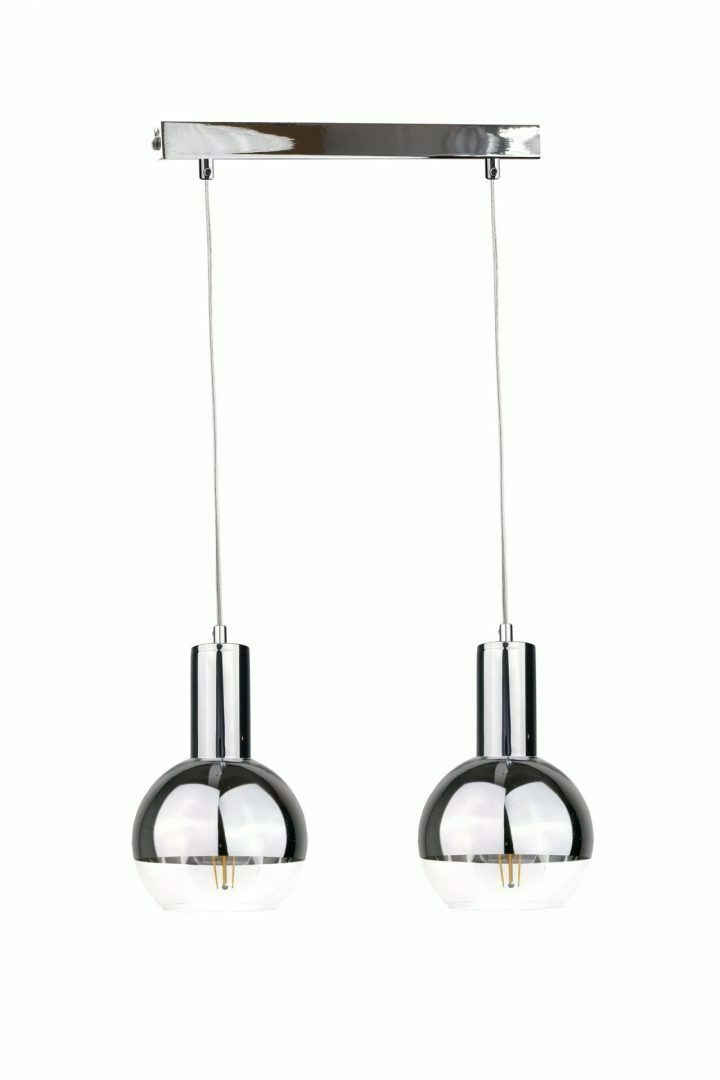 Sprawdź Lampa wisząca 2xE27 ICE SILVER Lampa wisząca 2xE27 ICE SILVER