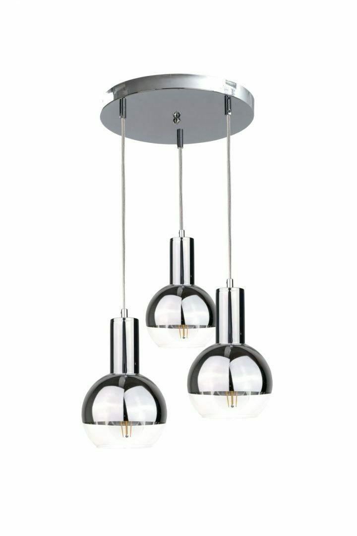 Sprawdź Lampa wisząca 3xE27 ICE SILVER Lampa wisząca 3xE27 ICE SILVER