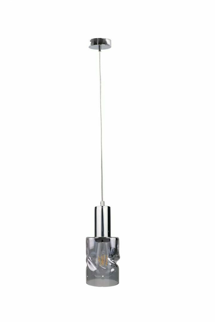 Sprawdź Lampa wisząca 1xE27 CROSS DARK SILVER Lampa wisząca 1xE27 CROSS DARK SILVER