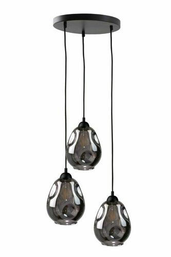 Sprawdź Lampa wisząca 3xE27 LOKI BLACK