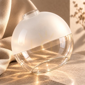 Lampa wisząca Keter Lighting ICE 1610 biała, szklana, 2×E27 small 4