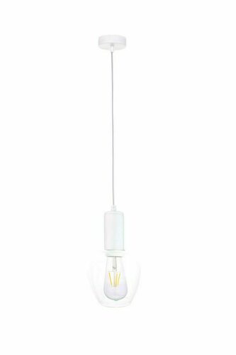 Sprawdź Lampa wisząca 1xE27 VERRE WHITE