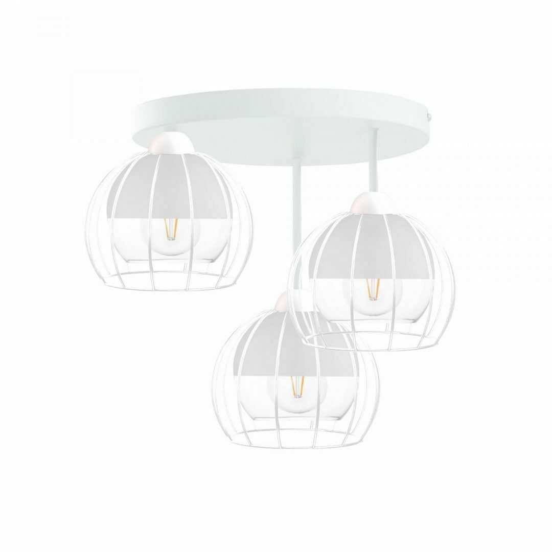 Sprawdź Lampa sufitowa 3xE27 SOLO WHITE Lampa sufitowa 3xE27 SOLO WHITE