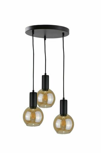 Sprawdź Lampa wisząca 3xE27 JANTAR BLACK