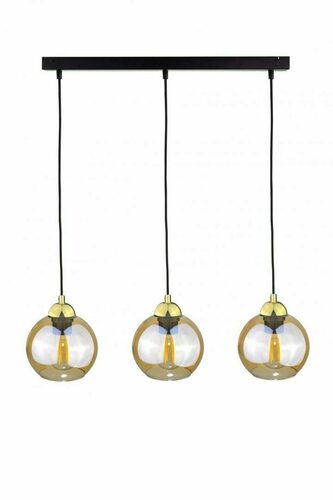 Sprawdź Lampa wisząca 3xE27 AMBRE GOLD