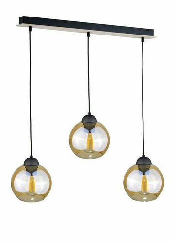 Sprawdź Lampa wisząca 3xE27 AMBRE WOOD