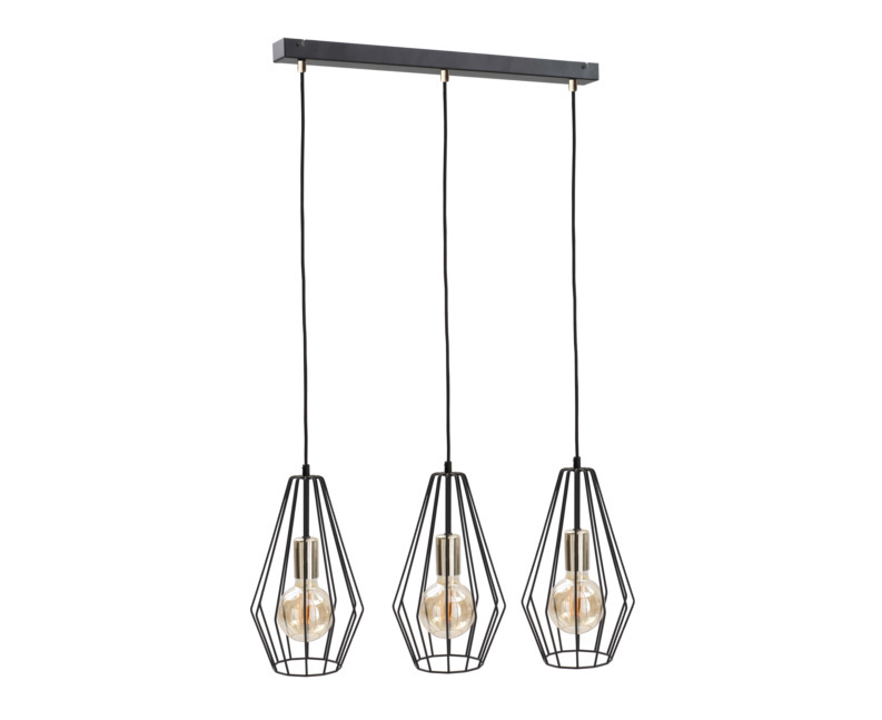 Sprawdź Lampa wisząca 3xE27 LEX GOLD Lampa wisząca 3xE27 LEX GOLD
