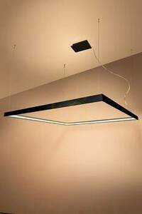 Żyrandol NELYA M czarny LED 3000K - THORO small 2