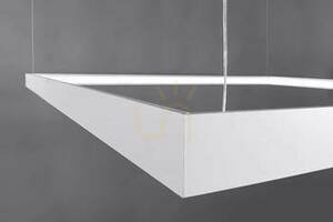 Żyrandol THORO NELYA M biały LED 48W 4000K 5757lm CRI 97, kwadrat 80 cm, zawiesie do 150 cm, TH.150 small 2