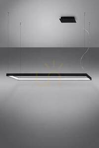 Żyrandol TUULA L czarny LED 4000K  - THORO small 2