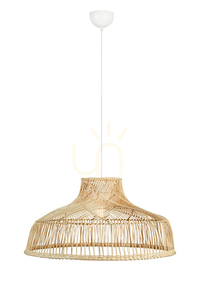 Lampa wisząca Markslojd Bali 107984 naturalna rattanowa E27 1-punktowa 0 Lampa wisząca Markslojd Bali 107984 naturalna rattanowa E27 1-punktowa small 0