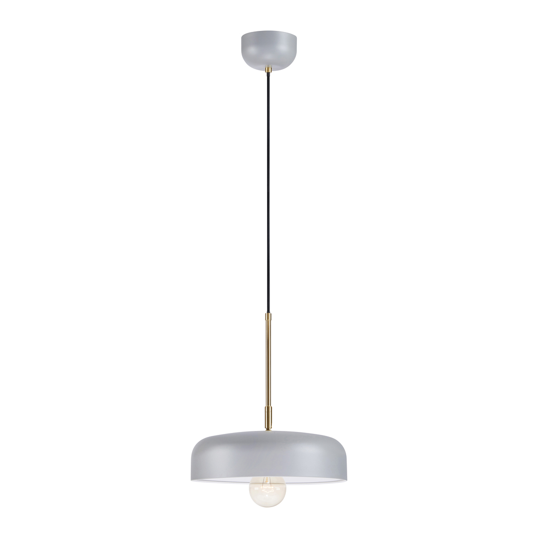 Sprawdź Lampa wisząca Markslojd Caen 107924 szara mosiądz E27 32 cm Lampa wisząca Markslojd Caen 107924 szara mosiądz E27 32 cm