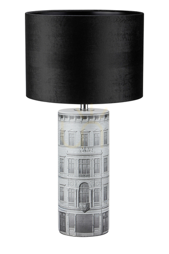 Sprawdź Lampa stołowa Markslojd Ichi 108103 czarna szara ceramiczna 64 cm