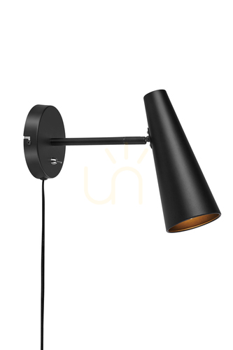 Sprawdź Kinkiet Markslojd Peak 107898 czarny metalowy 1x40W