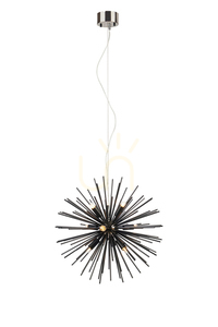 Lampa wisząca Markslojd Soleil 9 czarna metalowa 108048 small 0