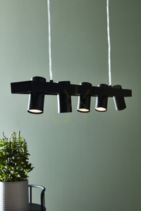 Lampa wisząca Markslojd Torino 5 czarna 102 cm 107784 small 1