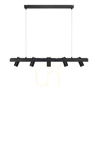 Sprawdź Lampa wisząca Markslojd Torino 5 czarna 102 cm 107784