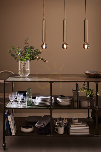 Sprawdź Lampa wisząca Markslojd Sencillo 3-punktowa mosiądz 75 cm 108261