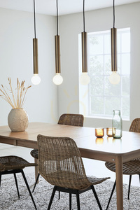 Lampa wisząca Markslojd Sencillo 4-punktowa mosiądz 108263 small 1