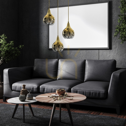 Sprawdź Lampa wisząca Milagro Monte złota 3x E27 MLP8403