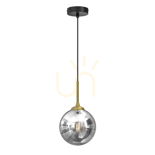 Sprawdź Lampa wisząca Milagro REFLEX MLP8413, dymione szkło, Ø17 cm, 1×E14