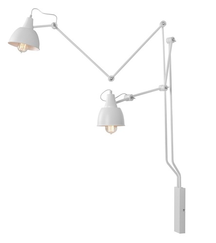 Sprawdź Kinkiet Aida 2 White Aldex 814D