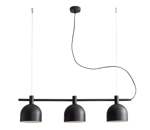 Sprawdź Lampa wisząca Beryl 3 Black Aldex 976E_1